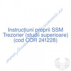 Trezorier (studii...