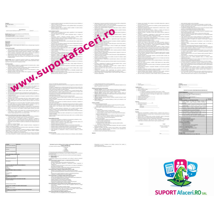 Fișa postului Morar la mașini de mărunțit roci – model editabil DOC