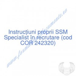 Specialist în recrutare...