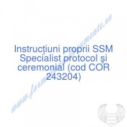 Specialist protocol şi...