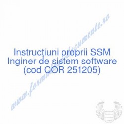 Inginer de sistem software...