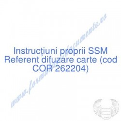 Referent difuzare carte...