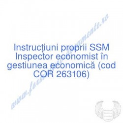 Inspector economist în...