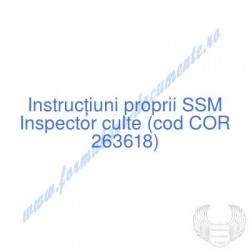 Inspector culte (cod COR...