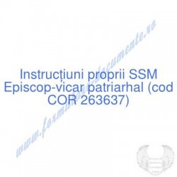 Episcop-vicar patriarhal...