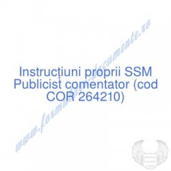 Publicist comentator (cod...