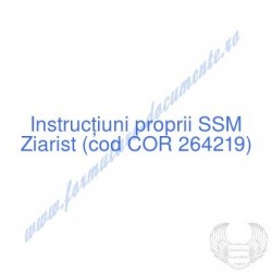 Ziarist (cod COR 264219) -...