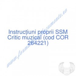 Critic muzical (cod COR...