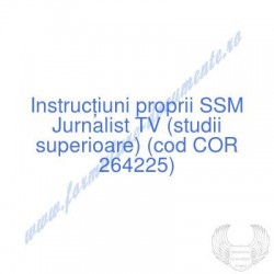 Jurnalist TV (studii...