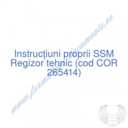 Regizor tehnic (cod COR...