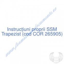 Trapezist (cod COR 265905)...