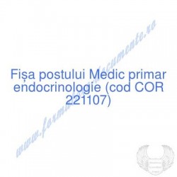 Medic primar endocrinologie...