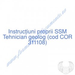 Tehnician geolog (cod COR...