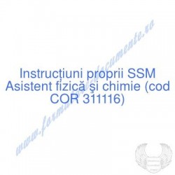 Asistent fizică şi chimie...