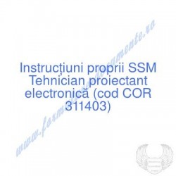 Tehnician proiectant...