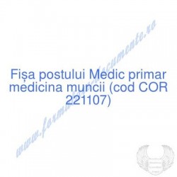 Medic primar medicina...