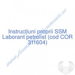 Laborant petrolist (cod COR...