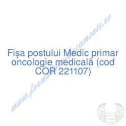 Medic primar oncologie...