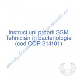 Tehnician în bacteriologie...