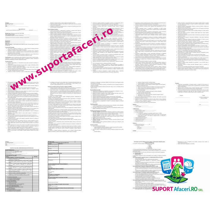 Fișa postului Metalizator-termist – model editabil DOC
