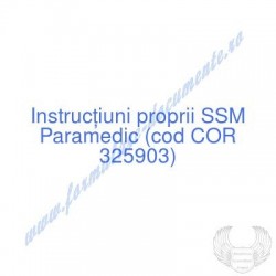 Paramedic (cod COR 325903)...