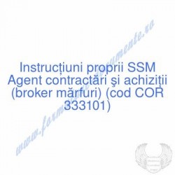 Agent contractări şi...