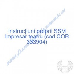 Impresar teatru (cod COR...