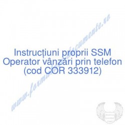 Operator vânzări prin...