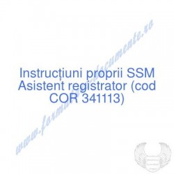 Asistent registrator (cod...