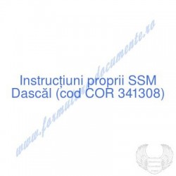 Dascăl (cod COR 341308) -...