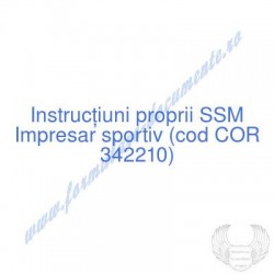 Impresar sportiv (cod COR...