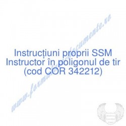 Instructor în poligonul de...