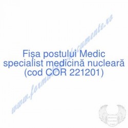 Medic specialist medicină...