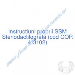 Stenodactilografă (cod COR...