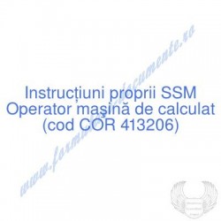 Operator maşină de calculat...