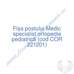 Medic specialist ortopedie...