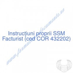 Facturist (cod COR 432202)...