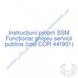 Funcţionar ghişeu servicii...