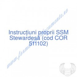 Stewardesă (cod COR 511102)...