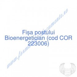 Bioenergetician (cod COR...