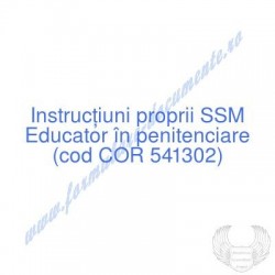 Educator în penitenciare...