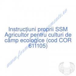 Agricultor pentru culturi...