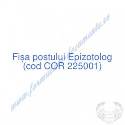 Epizotolog (cod COR 225001)...