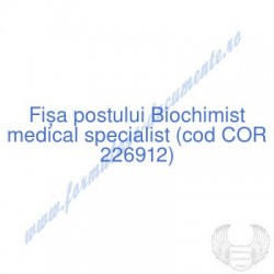 Biochimist medical...