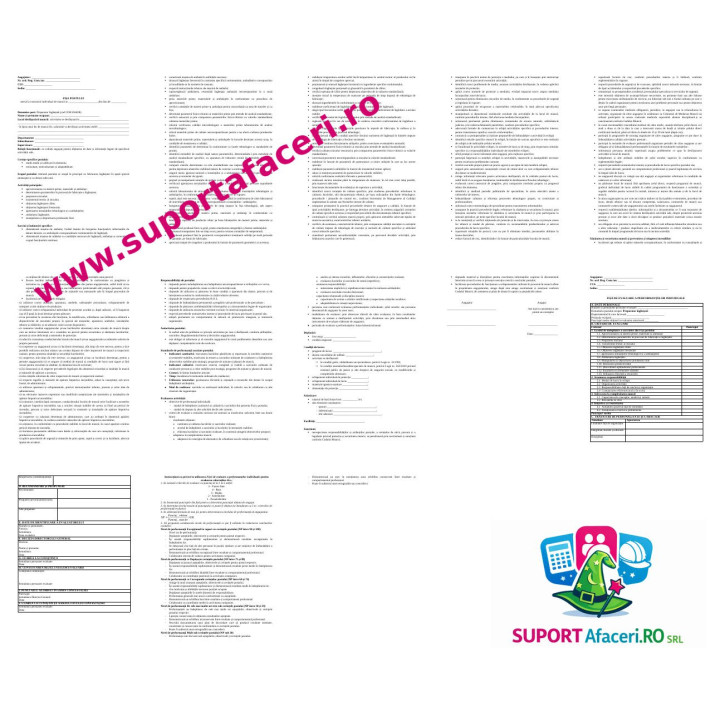 Fișa postului Preparator înghețată – model editabil DOC