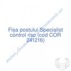 Specialist control risc...