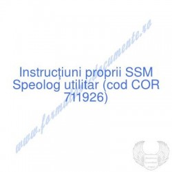 Speolog utilitar (cod COR...