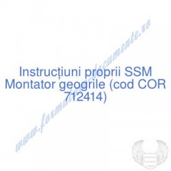 Montator geogrile (cod COR...