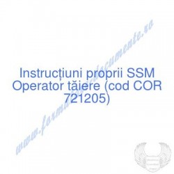 Operator tăiere (cod COR...