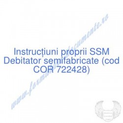 Debitator semifabricate...